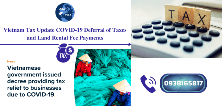 Vietnam Tax Update COVID-19 Deferral of Taxes and Land Rental Fee Payments