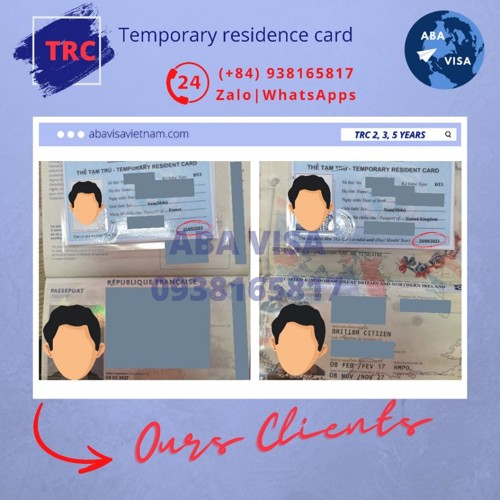 TEMPORARY RESIDENCE CARD - HOW TO GET TRC IN VIETNAM 