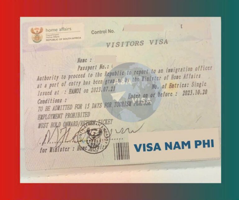 Visa Nam Phi