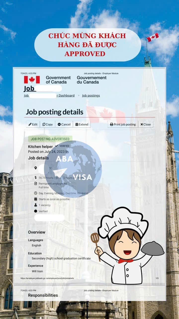 Visa Lao động Canada