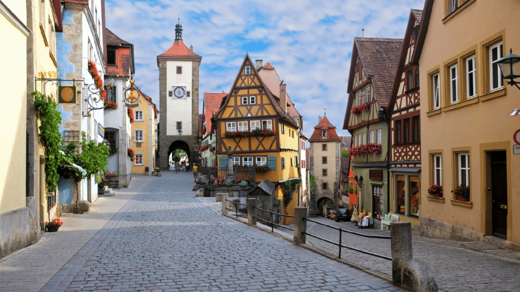 Rothenburg ob der Tauber Du lịch Đức