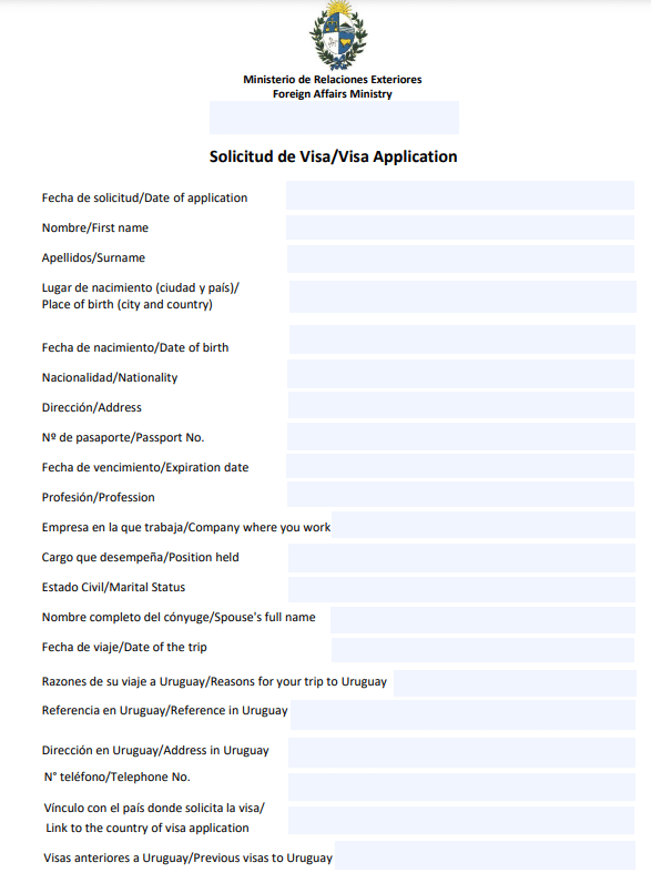 Xin visa Uruguay