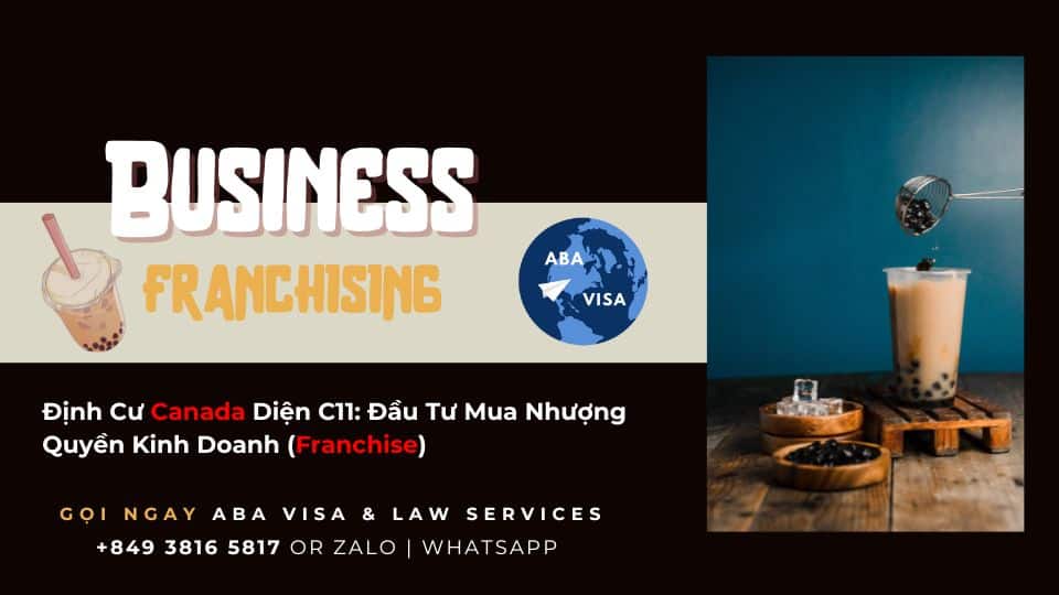 Định Cư Canada diện C11 nhượng quyền kinh doanh